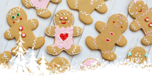 Galletas Navideñas del Muñeco de Jengibre
