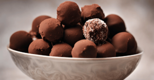 trufas de chocolate