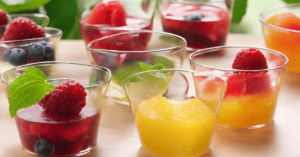 gelatina de frutas